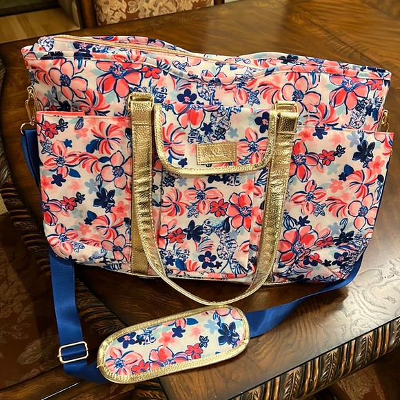 Lilly Pulitzer Insulated Beach Tote New**